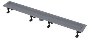 Sprchový žľab Alca 85 cm plast šedá APZ2012-850