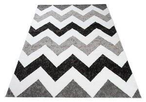 Kusový koberec PP Zero sivý 140x200cm