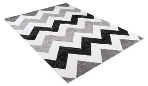 Kusový koberec PP Zero sivý 140x200cm