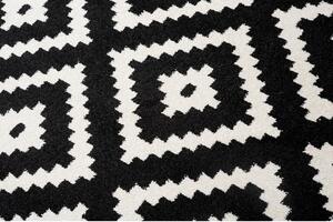 Kusový koberec Remund čierny atyp 120x400cm