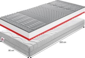 Penový matrac Bedin 200 x 80 cm. Vlastná spoľahlivá doprava až k Vám domov. 1000131