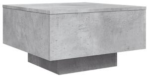 Konferenčný stolík betónovo sivý 55x55x31 cm kompozitné drevo