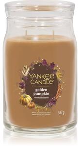 Yankee Candle Golden Pumpkin vonná sviečka Signature 567 g