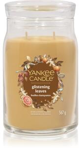 Yankee Candle Glistening Leaves vonná sviečka Signature 567 g
