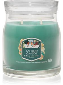 Yankee Candle Holiday Winterfest vonná sviečka Signature 368 g