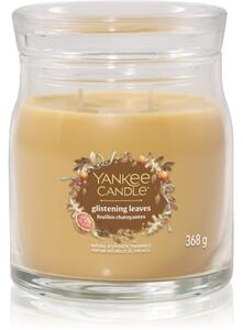 Yankee Candle Glistening Leaves vonná sviečka Signature 368 g