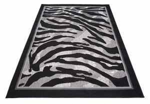 Kusový koberec PP Trio čierny 200x300cm