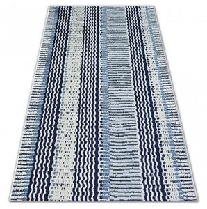 Kusový koberec Flat modrý 140x200cm
