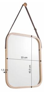 Zrkadlo Loma 2 (bambus). Vlastná spoľahlivá doprava až k Vám domov. 1000268