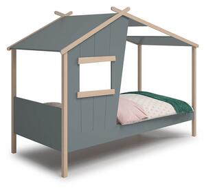 MUZZA Detská posteľ balu 90 x 190 cm zelená