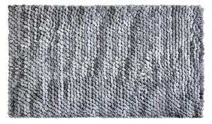LineaDue PUNTO - Kúpeľňový koberček strieborná sivá Rozmer: 70x120 cm