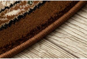 Kusový koberec Agas hnedý ovál 200x290cm