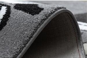 Detský kusový koberec Cesty v meste sivý 160x220cm
