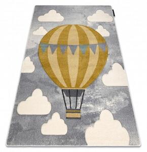Detský kusový koberec Balon šedý 80x150cm