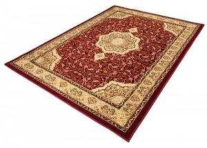 Kusový koberec klasický vzor 2 bordó 120x170cm