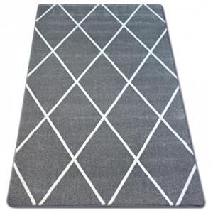 Kusový koberec Romby šedý 80x150cm