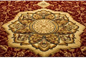 Kusový koberec klasický vzor 2 bordó 70x140cm