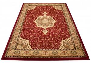 Kusový koberec klasický vzor 2 bordó 70x140cm