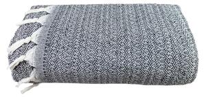 Sendia Textil ELVORA ČIERNA - Prehoz na posteľ 240x260 CM