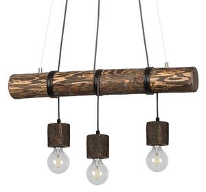Envostar - Terra 3 Závěsná Lampa Dark Wood/Wood - Lampemesteren