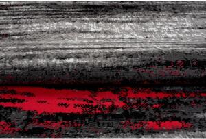 Kusový koberec PP Prince čierno červený 160x229cm
