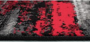 Kusový koberec PP Prince čierno červený 140x200cm