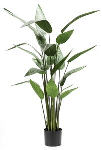 Emerald Umelá rastlina heliconia zelená 125 cm 419837
