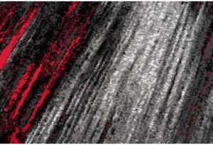 Kusový koberec PP Prince čierno červený 200x250cm