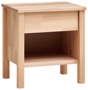 NOČNÝ STOLÍK, jadrový buk, jadrový buk, 47/49/37 cm MID.YOU - Online Only spálne, Online Only