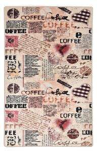Conceptum Hypnose Koberec Coffee 80x200 cm béžový/ružový
