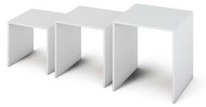 Konferenčný stolík Sipet (biela). Vlastná spoľahlivá doprava až k Vám domov. 794400