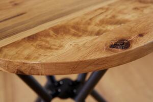 Príručný stolík Výrobná súprava 3 ks dub divoký