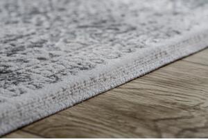 Luxusný kusový koberec akryl Valenzia sivý 80x150cm