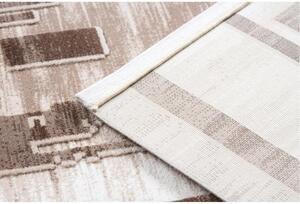 Luxusný kusový koberec akryl Don hnedý 80x300cm