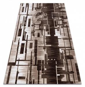 Luxusný kusový koberec akryl Don hnedý 100x200cm