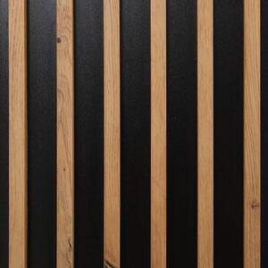 ŠIROKÁ KOMODA, čierna, farba duba, 103/86/40 cm MID.YOU - Online Only drobný nábytok, Online Only