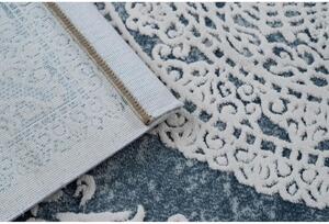 Luxusný kusový koberec akryl Valenzia modrý 80x150cm