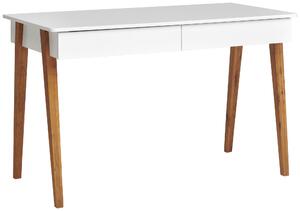 PÍSACÍ STÔL, biela, farba duba, 120/60/76 cm MID.YOU - Online Only kancelárie, Online Only