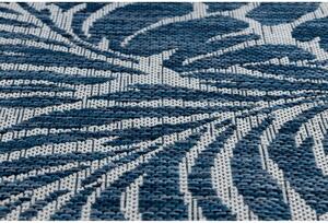 Kusový koberec Flora modrý 200x290cm