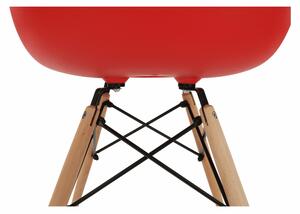 Jedálenská stolička Damiron PC-019 (červená). Vlastná spoľahlivá doprava až k Vám domov. 788167