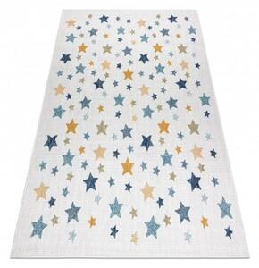 Detský kusový koberec Hviezdičky krémový 160x220cm