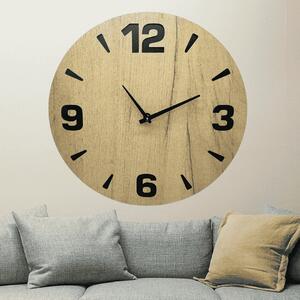KMDESING | Drevené nástenné hodiny - Linea Wood