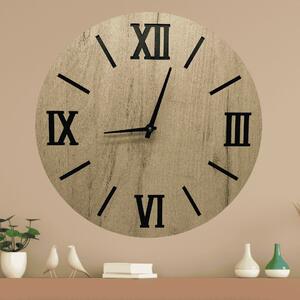 KMDESING | Drevené nástenné hodiny - Roma Wood