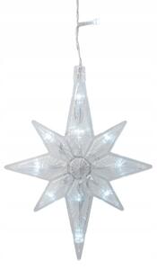 Kontrast Vianočná svetelná LED reťaz Girlanda 275 cm studená biela