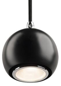 SLV - Light Eye Ball Závěsná Lampa Black/Chrome - Lampemesteren