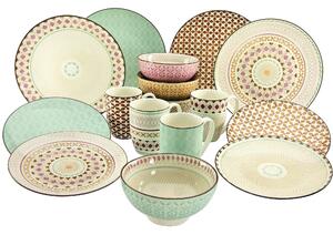 KOMBINOVANÝ SERVIS, 16-dielne, kamenina Creatable - Jedálenské sety, Online Only