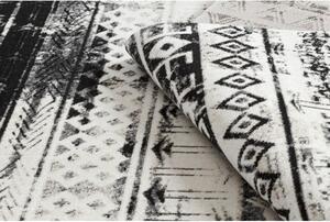 Kusový koberec Sergio sivočierny 140x190cm