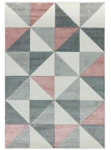 ASIATIC LONDON Sketch SK05 Cubic Pink - koberec ROZMER CM: 120 x 170