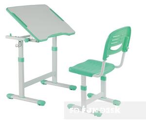Fundesk Rastúci stôl PICCOLINO II so stoličkou Farba: Zelená