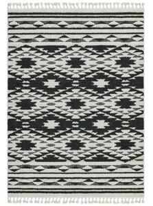 ASIATIC LONDON Taza TA04 Black White - koberec ROZMER CM: 200 x 290